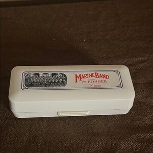 Marine Band Hohner harmonica no. 1896